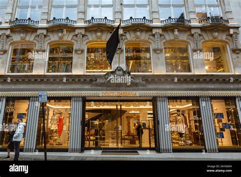 Dolce&Gabbana Boutique in London 6/8 Old Bond Street.